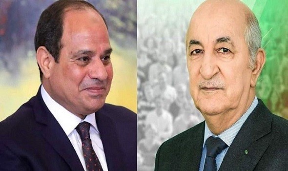  مصر اليوم - السيسي وتبون يدعمان إجراء الانتخابات في ليبيا وإستقرار السودان ويتطرقان للقضية الفلسطينية