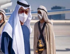   مصر اليوم - محمد بن زايد يصل الدوحة وأمير قطر في مقدمة مستقبليه