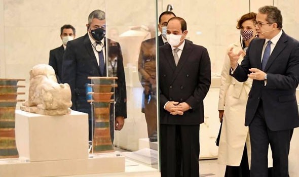   مصر اليوم - الرئيس السيسي يوجه بمراعاة خروج تجهيزات المتحف المصري الكبير على أكمل وجه