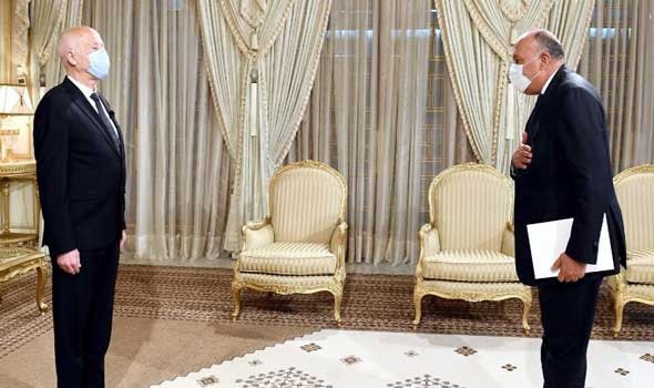   مصر اليوم - الرئاسة التونسية أعلنت أن زيارة شكري لتونس فرصة لتجديد شكر مصر على الوقفة التضامنية النبيلة معنا