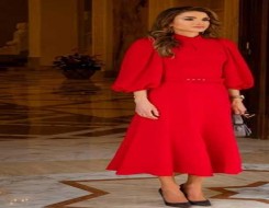   مصر اليوم - أجمل إطلالات الملكة رانيا باللون الأحمر