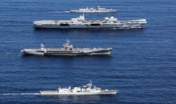   مصر اليوم - الناتو يستعرض عضلاته بأكبر مناورات منذ عقود وتضم 50 سفينة و80 طائرة و90 ألف جندي