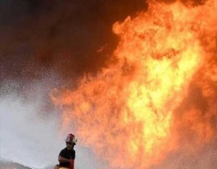   مصر اليوم - رجال الإطفاء في التشيك يكافحون لإخماد حريق في حديقة وطنية