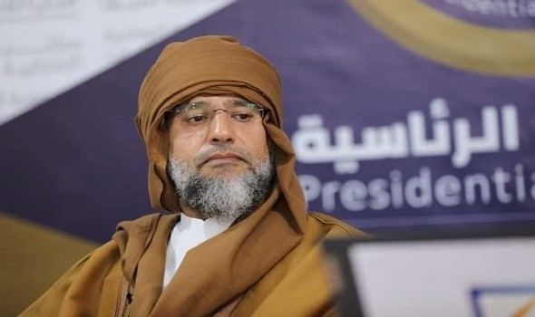   مصر اليوم - سيف الإسلام القذافي يدعو الليبيين لاستلام بطاقاتهم الانتخابية