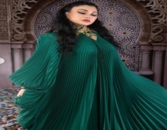   مصر اليوم - هيفاء وهبي بإطلالة رمضانية محتشمة وأنيقة باللون الأخضر