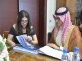   مصر اليوم - السفير السعودي يزور المعهد اللبناني للموسيقى ليُهنّئ هبة القواس بالمنصب الجديد