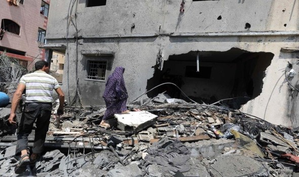   مصر اليوم - مقتل 5 أشخاص على الأقل في قصف إسرائيلي لمقر حركة فتح شرق نابلس