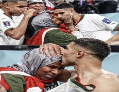   مصر اليوم - النجم المغربي حكيمي حديث الجمهور عقب انتشار صوره مع والدته في مونديال قطر