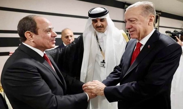   مصر اليوم - الرئيس السيسي يهنئ أردوغان بفوزه في الانتخابات الرئاسية التركية