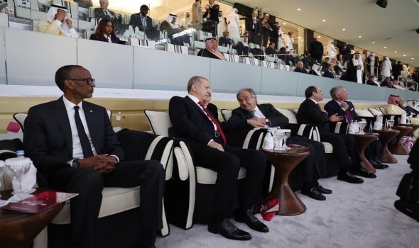   مصر اليوم - افتتاح مُبهر لمونديال قطر 2022 على استاد البيت بحضور محمد بن سلمان والسيسي وإردوغان