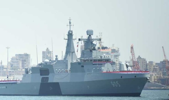   مصر اليوم - القوات المسلحة المصرية تُعلن إنضمام الفرقاطة القهار لأسطولها البحري