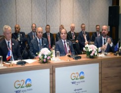   مصر اليوم - الرئيس عبد الفتاح السيسي يشارك في افتتاح القمة الثامنة عشر لقادة مجموعة العشرين