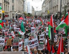   مصر اليوم - الآلاف يتظاهرون في واشنطن ولندن في يوم التحرك العالمي من أجل غزة