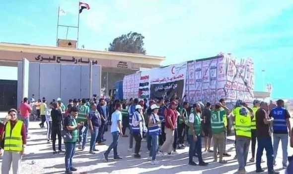   مصر اليوم - مصر تشدد على تعزيز المساعي الدولية لنفاذ المساعدات إلى الفلسطينيين