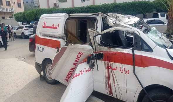   مصر اليوم - الجيش الإسرائيلي يقصف مستشفى الأمل ومجمع ناصر الطبي في خان يونس