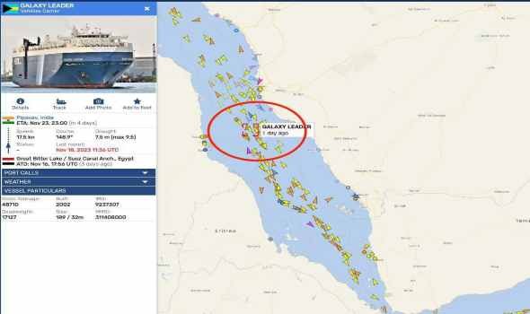   مصر اليوم - هجمات تستهدف 3 سفن في البحر الأحمر وإسرائيل ترسل قطعاً بحرية لحماية سفنها من الحوثيين