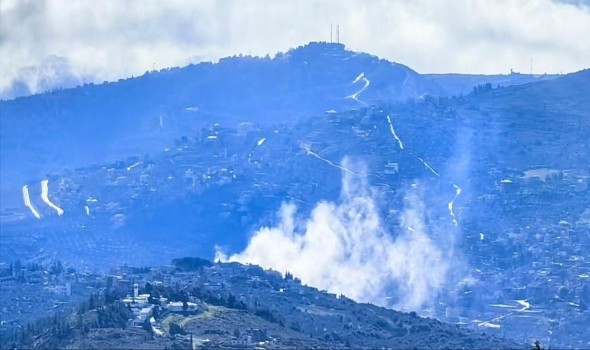 طيران الاحتلال الإسرائيلي ينفذ غارة جوية على مدينة الخيام جنوبي لبنان