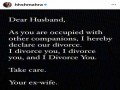   مصر اليوم - أميرة دبي تخبر زوجها أنها تطلب الطلاق عبر إنستغرام وتبلغ متابعيها أسباب طلاقها