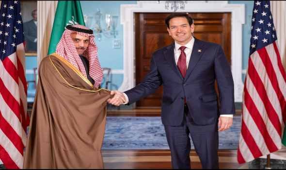   مصر اليوم - وزير الخارجية السعودي ونظيره الأميركي يبحثان أوضاع المنطقة والعالم