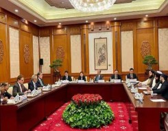   مصر اليوم - وزراء خارجية الصين وباكستان وأفغانستان يتفقون على توسيع التعاون بمبادرة الحزام والطريق ليشمل أفغانستان