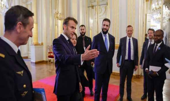   مصر اليوم - الشرع يؤكد وجود مفاوضات غير مباشرة مع إسرائيل ويدعوها لوقف تدخلها في سوريا خلال لقائه مع ماكرون