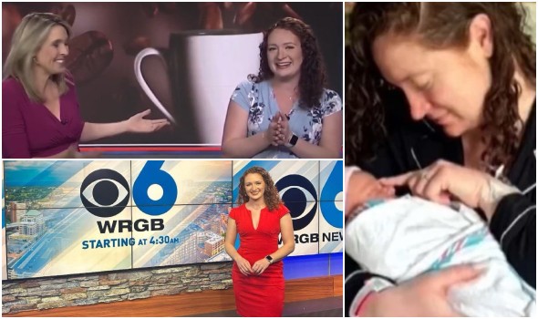   مصر اليوم - مذيعة تفاجأ بآلام الولادة على الهواء مباشرة وتصر على إكمال البث لمدة ثلاث ساعات