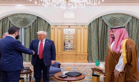   مصر اليوم - ترامب يلتقي الشرع في الرياض بعد قرار رفع العقوبات عن سوريا