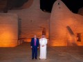   مصر اليوم - محمد بن سلمان يرافق ترمب في جولة تاريخية داخل الدرعية ويطلعانه على مخطط تطويرها