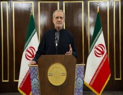   مصر اليوم - مسعود ⁠بزشكيان يتهم أميركا وإسرائيل بتأجيج أعمال الشغب