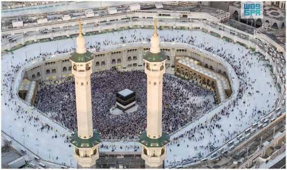   مصر اليوم - ارتفاع درجات الحرارة في مكة في اليوم الرابع من عيد الأضحى