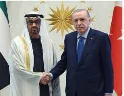   مصر اليوم - محمد بن زايد و أردوغان يبحثان في أنقرة تطور التعاون في مختلف المجالات التي تخدم أولويات التنمية