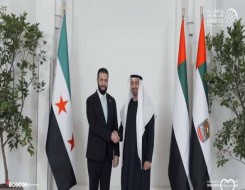   مصر اليوم - محمد بن زايد يستقبل الرئيس السوري أحمد الشرع في زيارة عمل إلى الإمارات