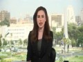   مصر اليوم - مذيعة تلفزيون سوريا تغادر الاستوديو اثناء الغارات الاسرائيلية على مقر وزارة الدفاع بدمشق