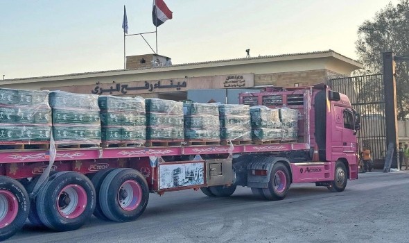   مصر اليوم - إدخال 158 شاحنة مساعدات من معبر رفح لإغاثة أهالي قطاع غزة