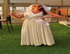 مصر اليوم - داليدا خليل تودّع العزوبية بإطلالة بيضاء ساحرة وتخطف الأنظار بأناقة لا تُنسى