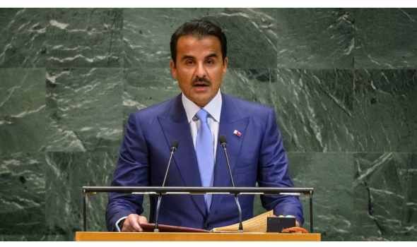 مصر اليوم - أمير قطر بعد إتصال من ترامب يحث على تغليب الحلول السياسية والحوار بين كافة الأطراف بما يرسخ الأمن والاستقرار الإقليمي