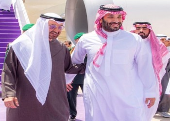 مصر اليوم - اتصال هاتفي بين رئيس الإمارات وولي عهد السعودية لبحث العلاقات الثنائية