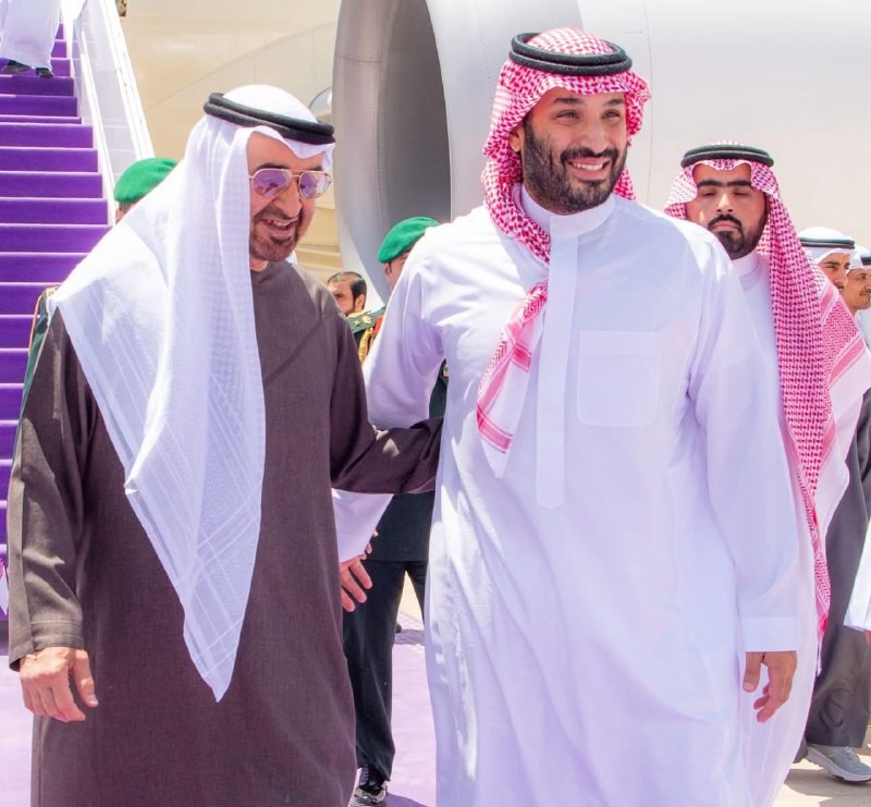 مصر اليوم - اتصال هاتفي بين رئيس الإمارات وولي عهد السعودية لبحث العلاقات الثنائية