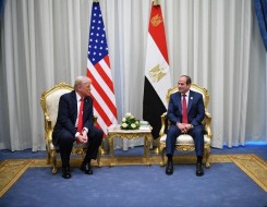  مصر اليوم - ترمب يعلن انتهاء حرب غزة وتدفق المساعدات والسيسي يدعو إلى شرق أوسط منيع وخالٍ من أسلحة الدمار الشامل