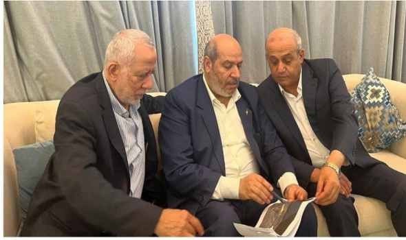   مصر اليوم - وفد قيادي رفيع المستوى من حركة حماس يصل إلى القاهرة