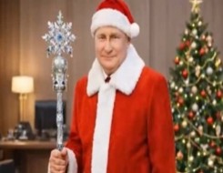   مصر اليوم - فيديو ساخر يظهر بوتين يوزع الهدايا على قادة العالم ويهين زيلينسكي