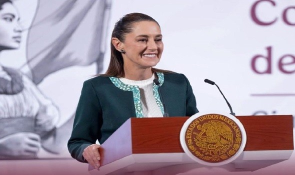   مصر اليوم - رئيسة المكسيك ترد على ترامب وتؤكد ان امريكا ليست ملكا لاي عقيدة ولاي قوة