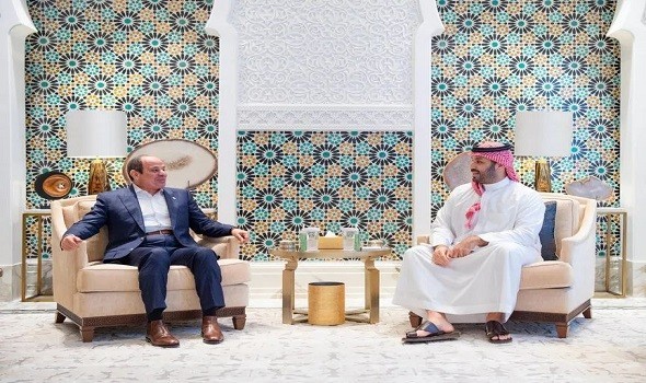 مصر اليوم - الأمير محمد بن سلمان والرئيس السيسي يناقشان أمن المنطقة وتعزيز التعاون الثنائي في جدة