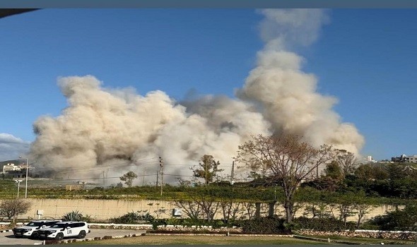   مصر اليوم - إسرائيل تنذر سكان أحياء في صور وتستهدف بنى تحتية لحزب الله في بيروت