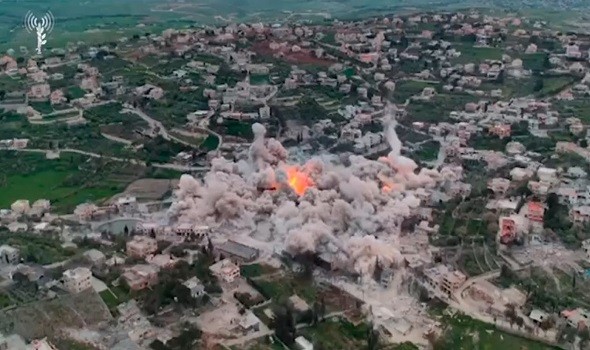   مصر اليوم - القوات الإسرائيلية دمَرت بلدات لبنانية كاملة و سوِتها بالأرض حتوب لبنان و  بي بي سي تثبت بالأدلة الجريمة النكراء