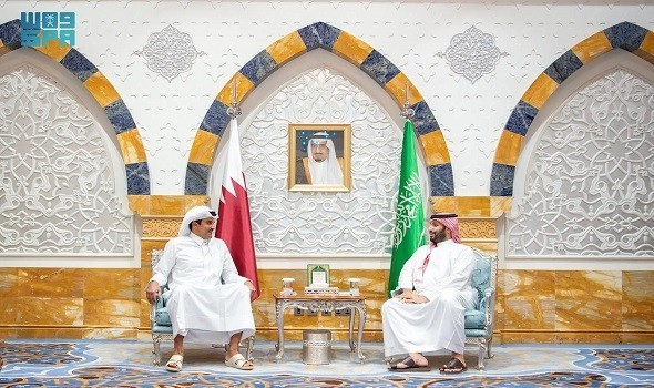   مصر اليوم - السعودية وقطر تبحثان تعزيز التعاون المشترك وتطوير العلاقات بين البلدين