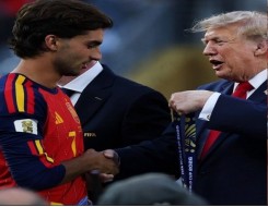   مصر اليوم - ترامب يعلق على قبعة توريس بشعار اجعل أميركا عظيمة من جديد