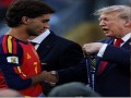   مصر اليوم - ترامب يعلق على قبعة توريس بشعار اجعل أميركا عظيمة من جديد